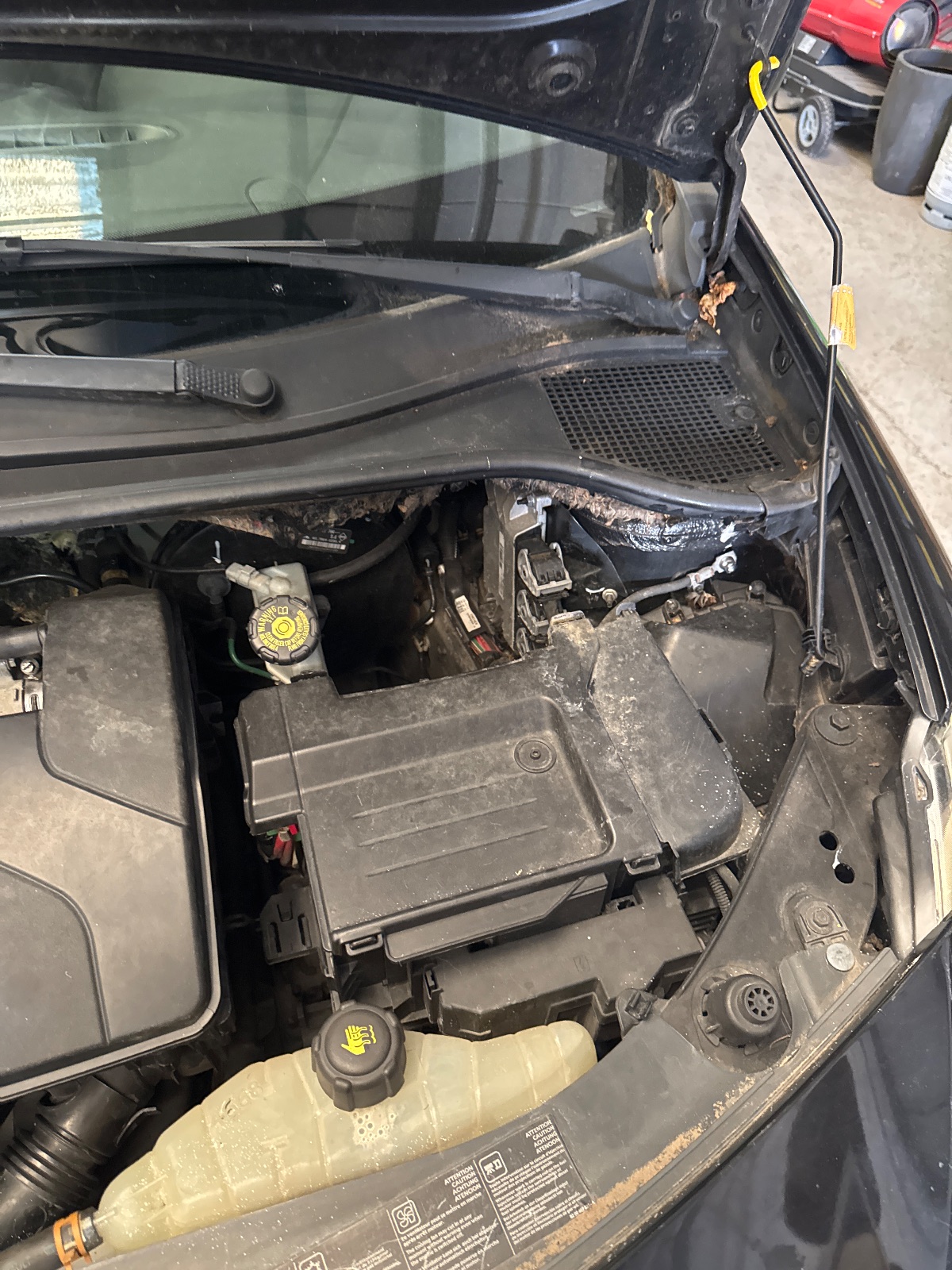 Emplacement calculateur Renault Clio 3 1.2 16V 75 ch — photo 2