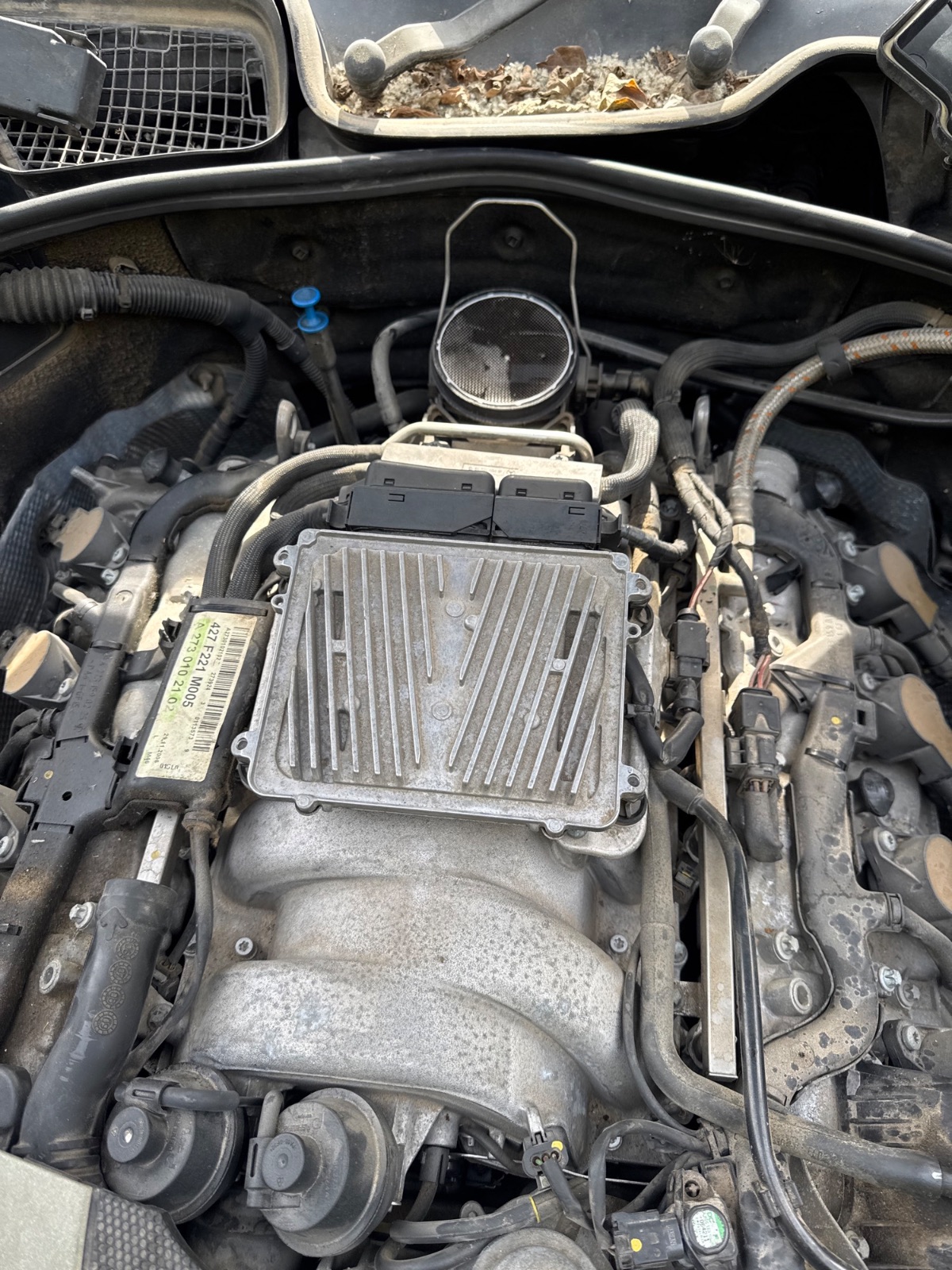 Emplacement calculateur Mercedes Classe S 450 4-matic 2007 S450  4-matic 350HP — photo 2