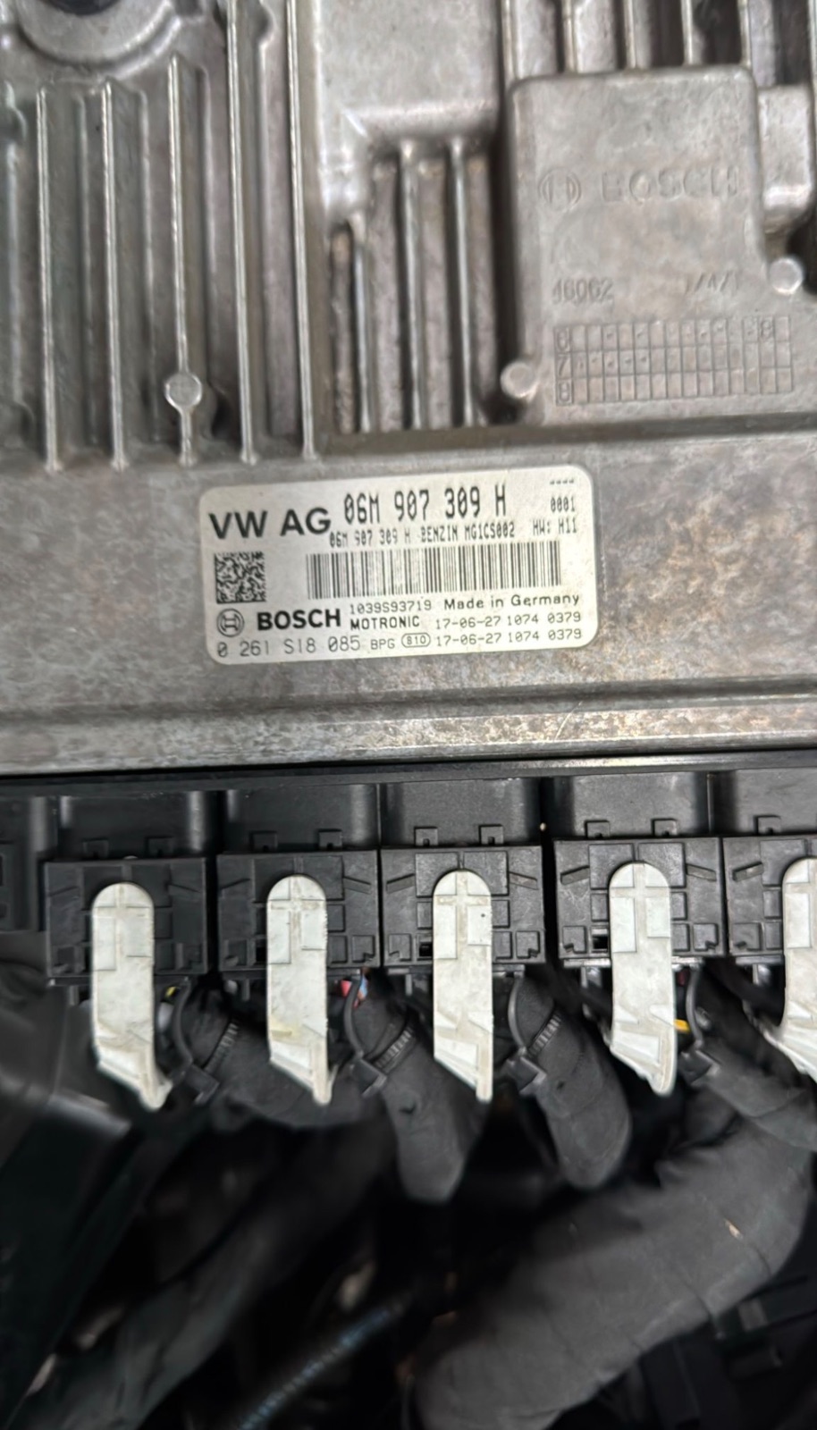 Emplacement calculateur Audi RS5 F5 2.9 TFSI V6 450 ch — photo 5